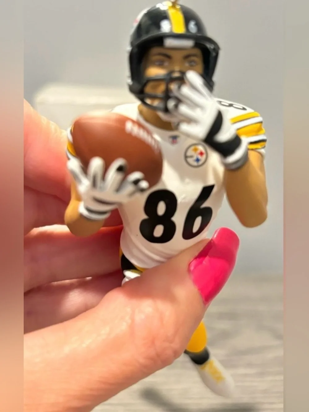 2012 Hallmark Keepsake Hines Ward Pittsburgh Steelers NFL Christmas Ornament